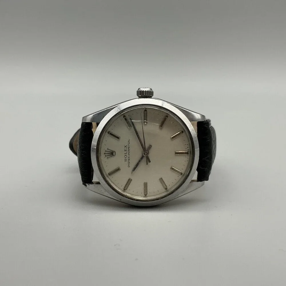 Vintage Rolex Oyster Perpetual Mens Watch 34mm 1520 Cal. 1002 Case Automatic
